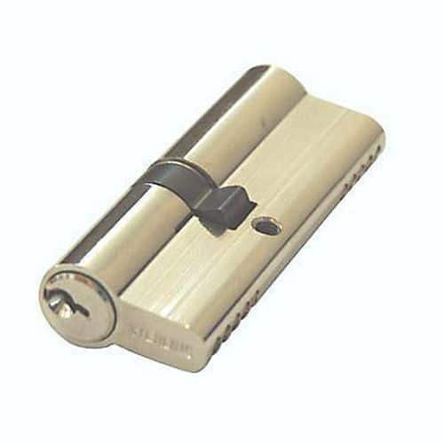 5 Pin Cylinder - Euro Double - 30 + 40mm - Brass