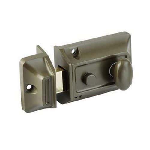 Traditional Nightlatch - 60mm Backset - Green