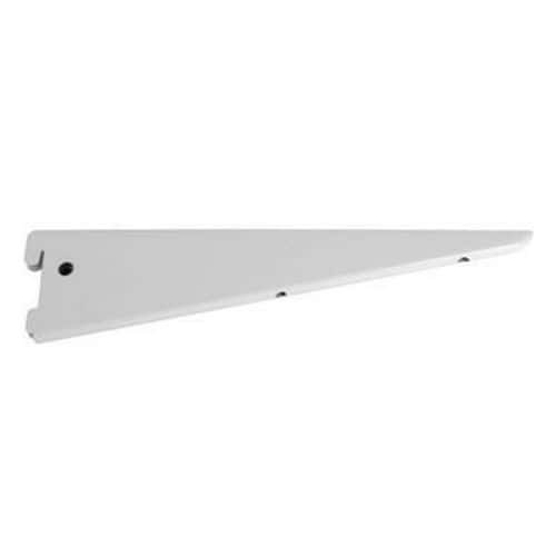 Aspect Twin Slot Bracket - 220mm - White