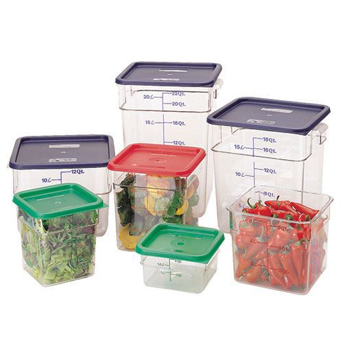 Polycarbonate Food Storage Container - Airtight Seal - Food Storage