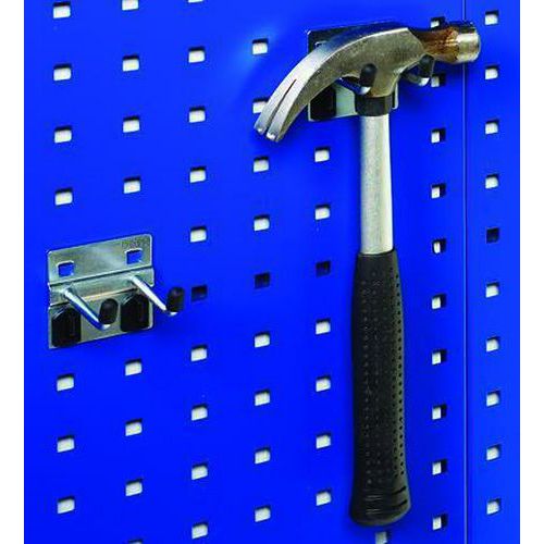 Double Tool Hook For Perforated Walls - Tool Storage - Bott