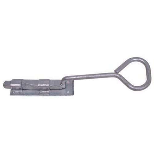 Monkey Tail Bolt - 380mm - Galvanised - Bow Handle