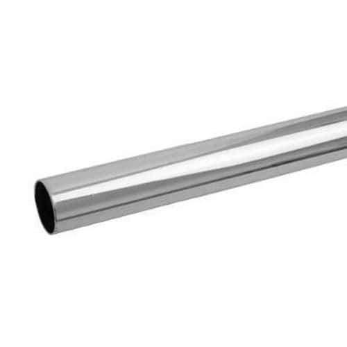 25mm Round Steel Tube - 914mm Length - Chrome Plated