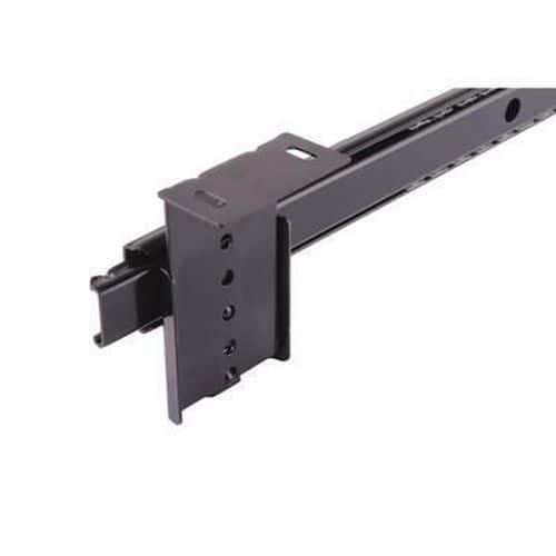 Keyboard Slide Adjustable Height Brackets - Black 350mm