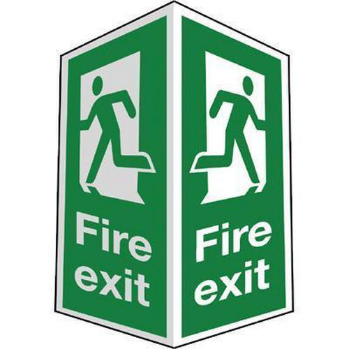 Fire exit Projecting Sign