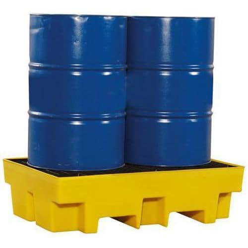 Polyethylene Drum Spill Pallets - Fytertech UK - Spill Containment