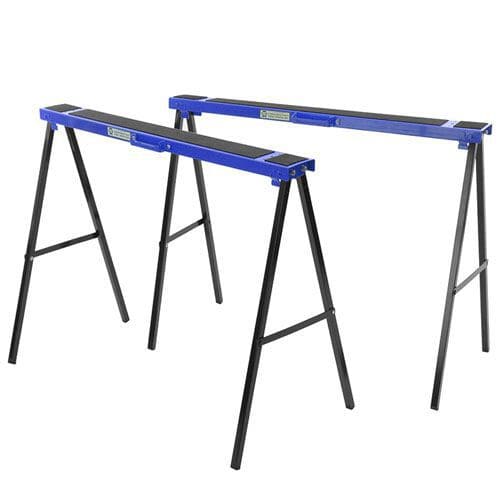 Steel Trestles Twin Pack for Construction and Industrial Use