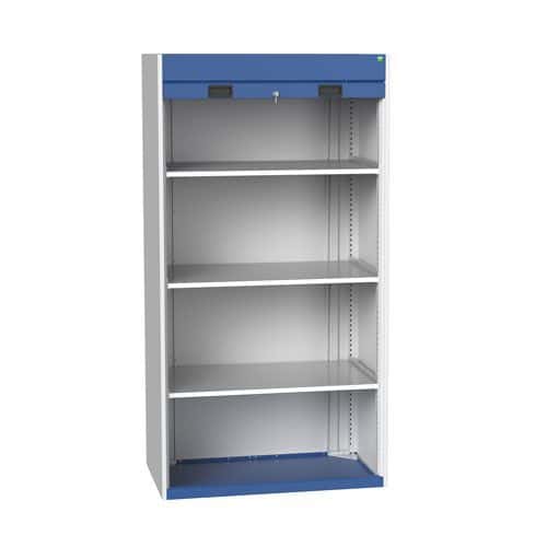 Bott Cubio Roller Shutter Cupboard With Shelving HxWxD 2000x1050x650mm