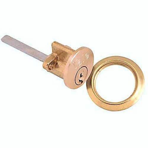 Yale Replacement Cylinder - Polished Brass