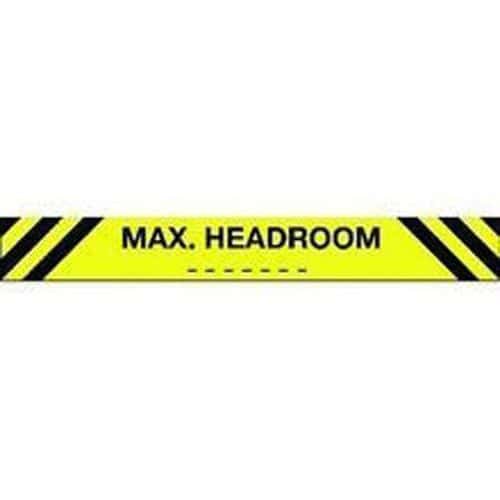 Headroom Markers & Hazard Strips