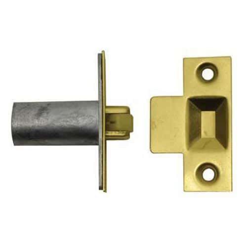 Adjustable Roller Catch - 19 x 38mm - Electro Brass