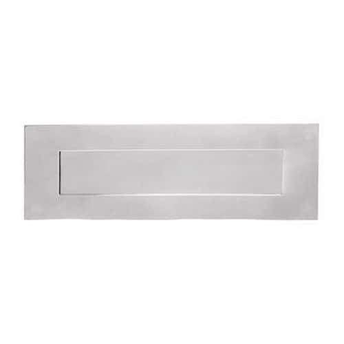 Altro Outer Letter Plate - 330 x 100mm - Polished Stainless Steel