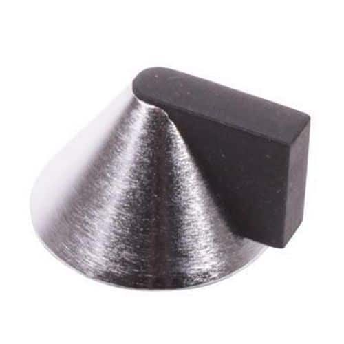 Designer Conical Door Stop - 40 x 32mm - Satin Chrome