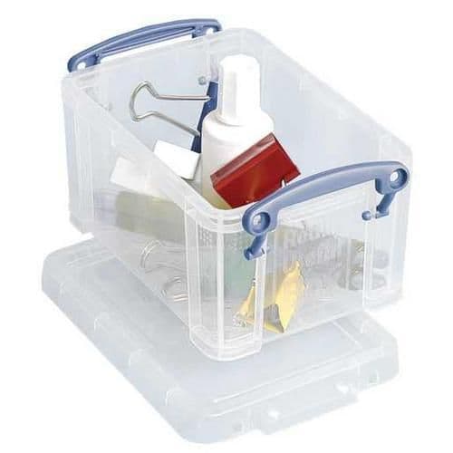 Clip Lock Box - 0.7 L - Clear - Really Useful Boxes