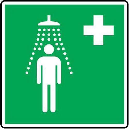 Emergency Shower Sign