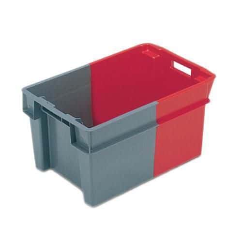 Euro Stacking Containers Red & Grey