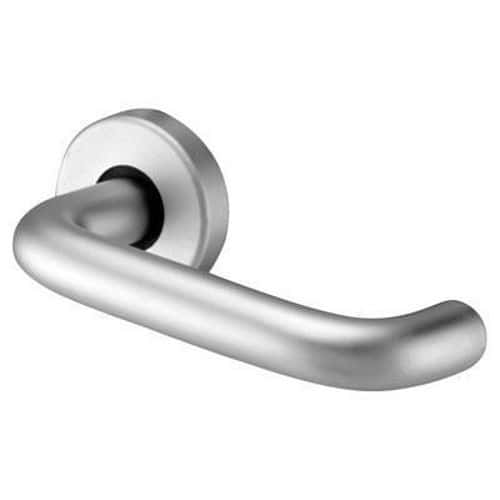 Project 19mm Return to Door Handle - Satin Aluminium