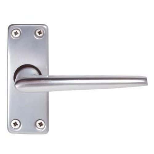 Altro Lynx Door Handle - Latch Set - Satin Aluminium