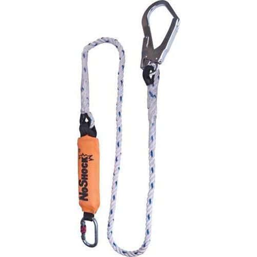 Single Rope Fall Arrest Lanyard 1 Karabiner 1 Snap Hook