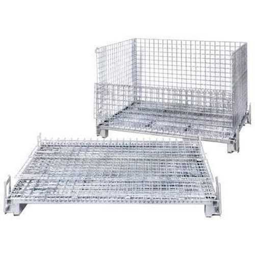 Folding Pallet Cages - Standard & Heavy Duty - Wire Mesh Hypacages
