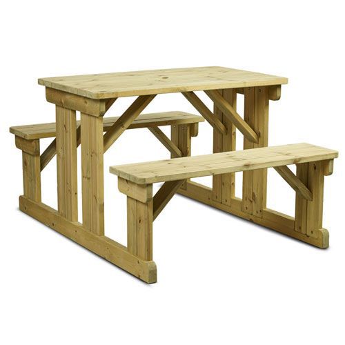 Walk-In Picnic Benches