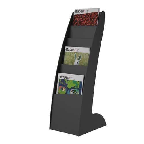 Curved Literature Displays - Black