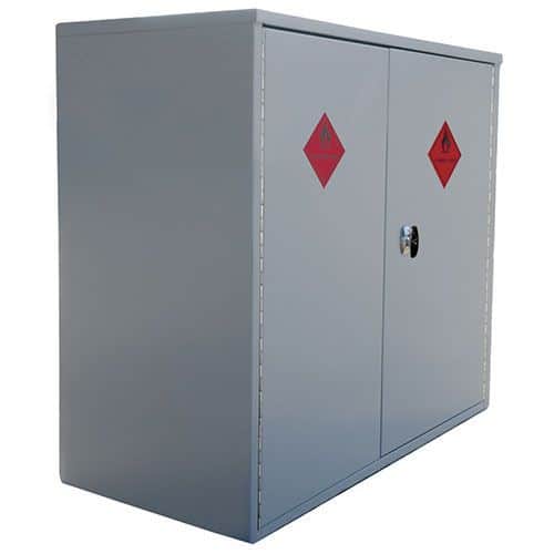 Double Door Flammable Liquid Cupboard with 1 Shelf