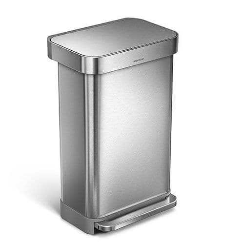 Rectangular Pedal Bin- 45 L