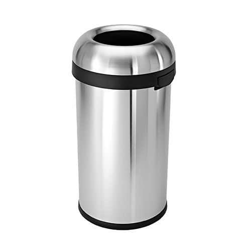 Brushed Steel Open Bullet Bin