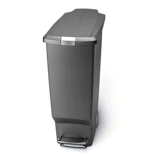 Slim Plastic Pedal Bin- 40 L