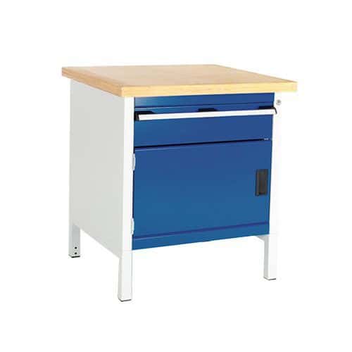 Bott Cubio Heavy Duty Workbench Cupboard/Drawer & MPX Top 840x750x750mm