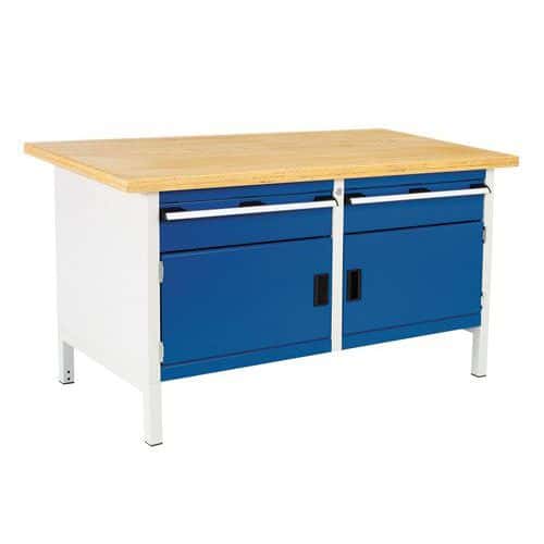 Bott Cubio Heavy Duty Industrial Workbench With MPX Worktop HxWxD 840x1500x750mm