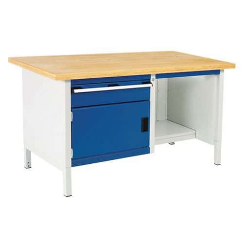 Bott Cubio Heavy Duty Workbench MPX Top Drawer Shelf & Cabinet 840x1500x750mm