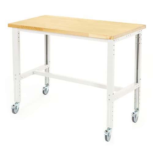 Bott Cubio Mobile Workbench With MPX Worktop HxWxD 840-1140x1500x900mm