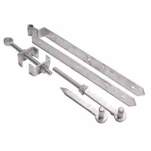 Adjustable Fieldgate Hinge Set - 600mm - Galvanised