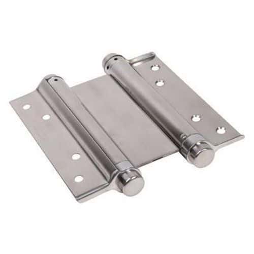 Double Action Spring Hinge - 153mm - Polished Stainless Steel
