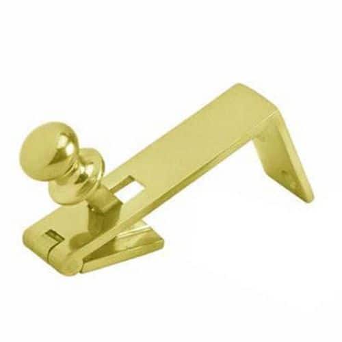 Counter Flap Catch - 84 x 22.5mm - Polished Brass