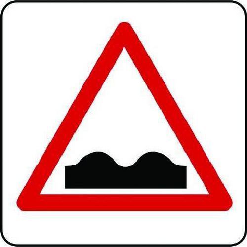 Uneven Road - Aluminium Sign