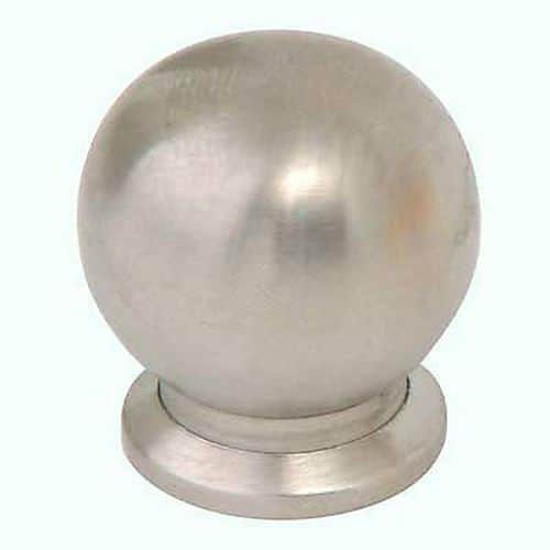 Altro Turned Ball Cabinet Knob - 30mm - 304 Satin Stainless Steel