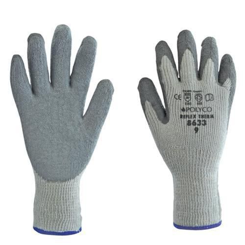 Thermal Latex Grip Gloves