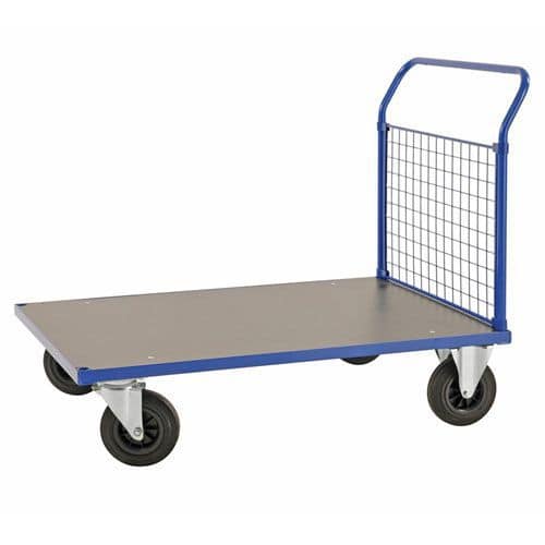 Single Mesh End Platform Truck for Industrial and Commercial Use