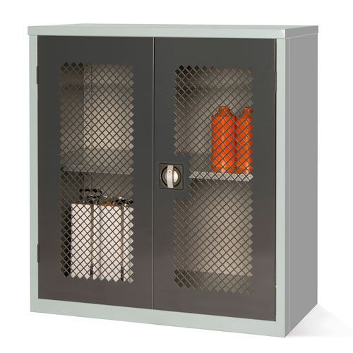 Mesh Door Cupboard with 1 Shelf - 1000x915x457mm