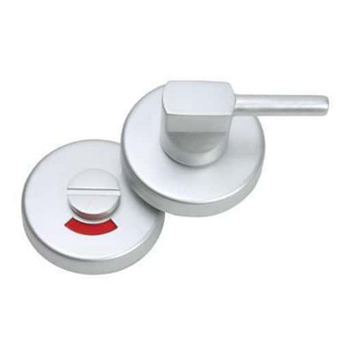 Puma Bathroom Turn & Release - Extended Turn - Satin Aluminium