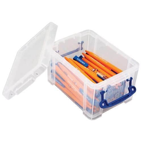 Clip Lock Box  - 1.6 L - Clear - Really Useful Boxes