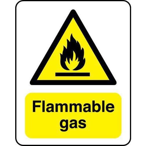 Flammable Gas - Chemical Substance Sign