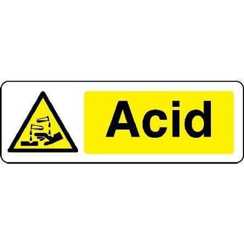 Acid - Chemical Substance Sign