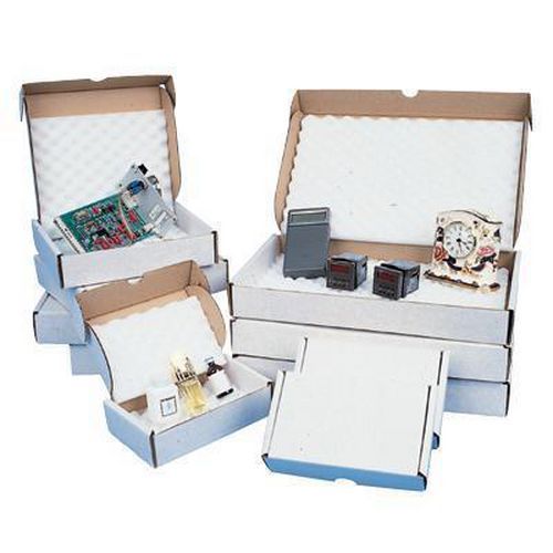 Postal Box Pack - Foam Inserts And Hinged Lid