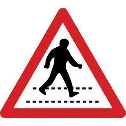 Pedestrian Crossing - Class 2 Sign