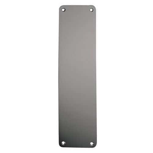 Altro Plain Finger Plate - 300 x 75 x 3mm - Satin Aluminium