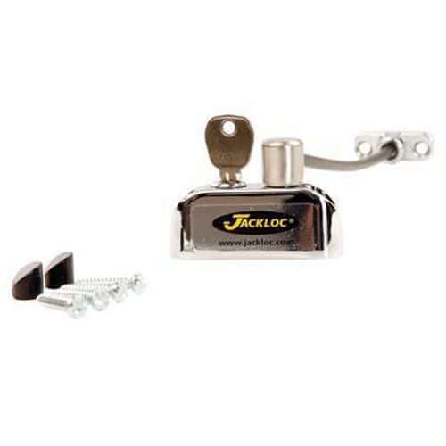 Jackloc Cable Window Restrictor - Chrome